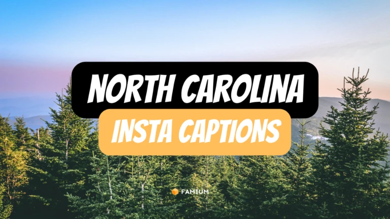 North Carolina Instagram Captions